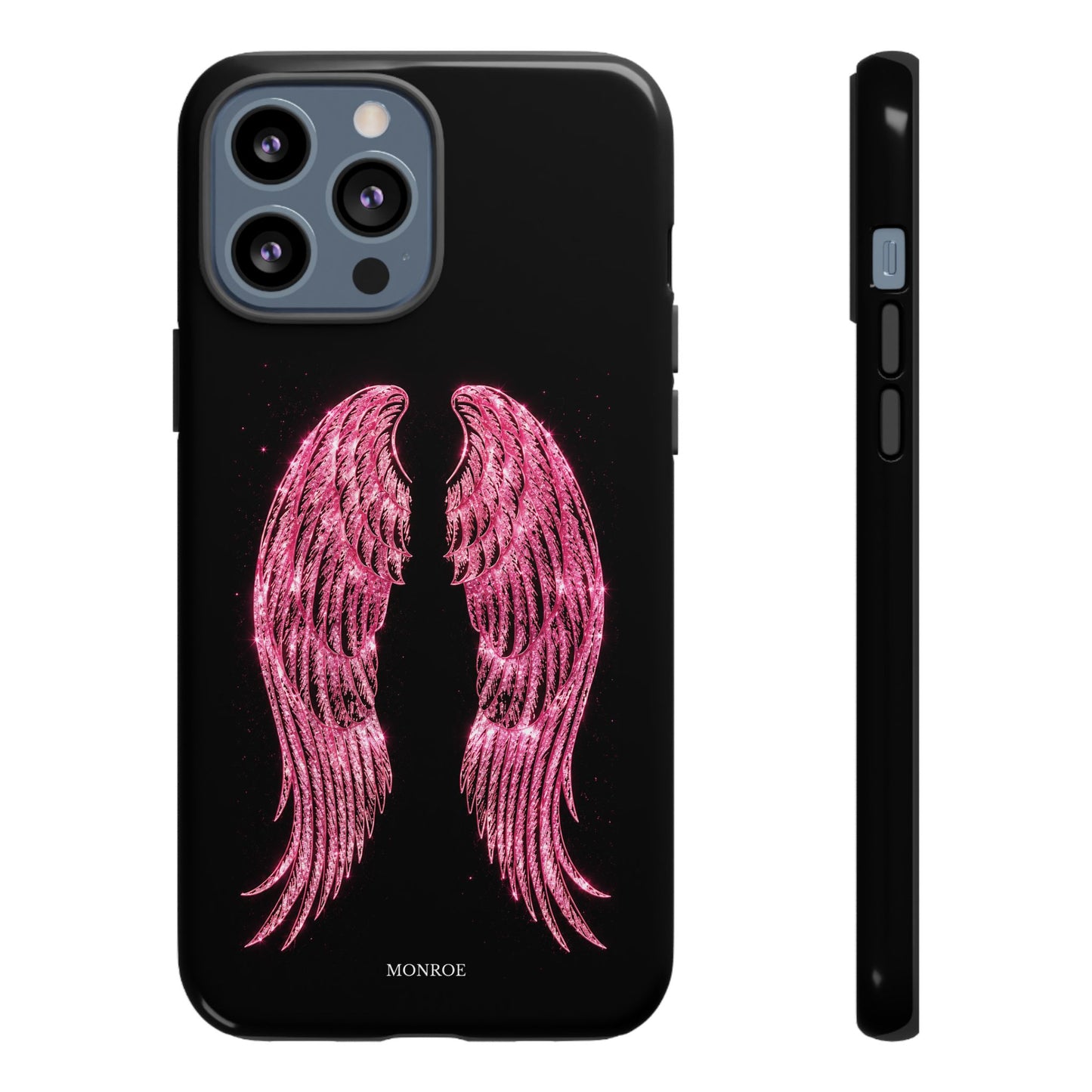 Pink Glitter Angel Tough Case
