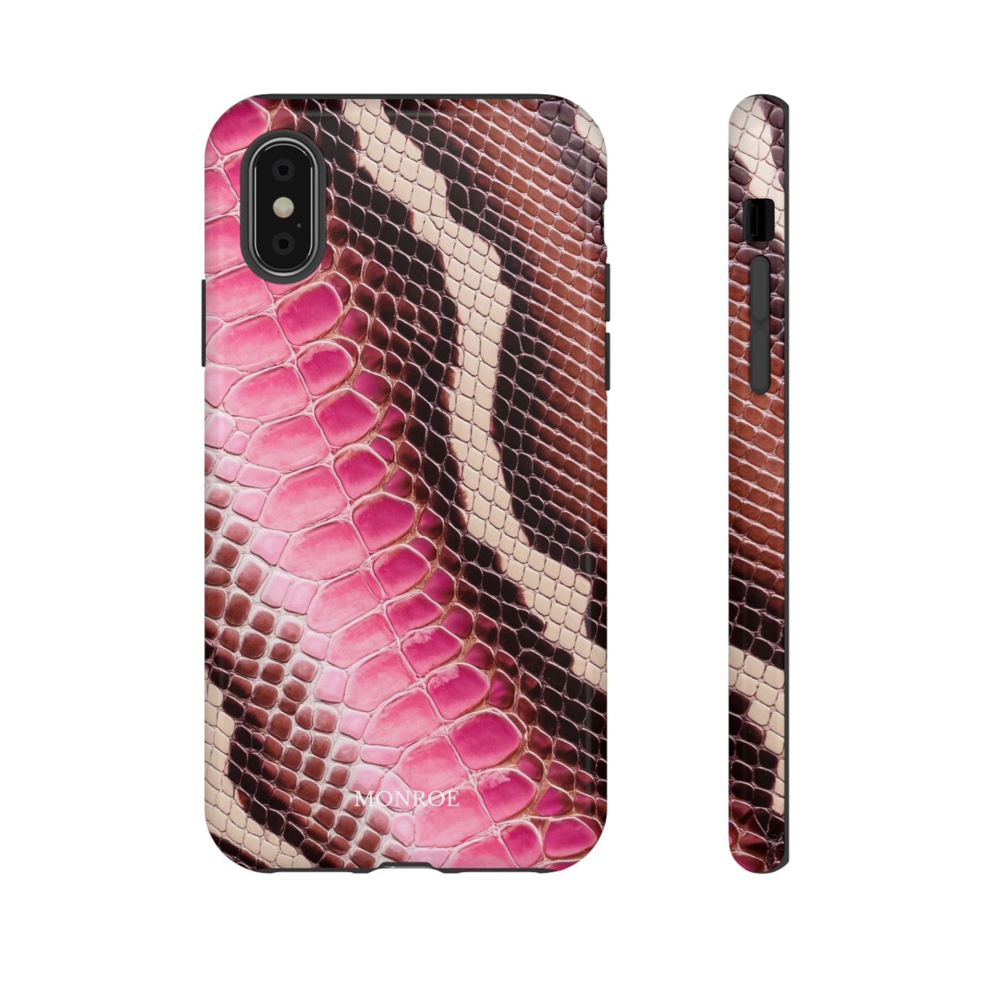 Snake Skin Print Tough Case