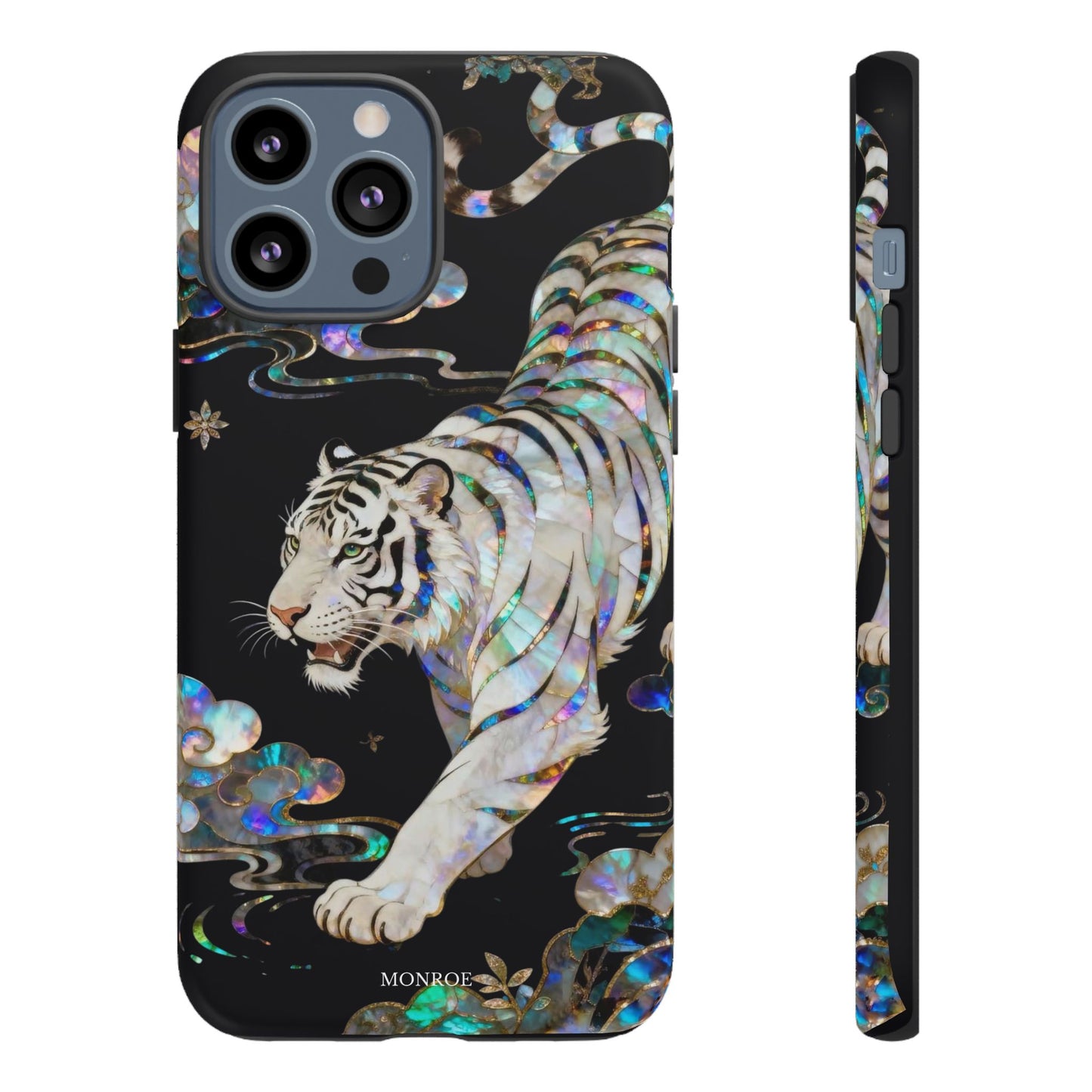 Iridescent White Tiger Tough Case