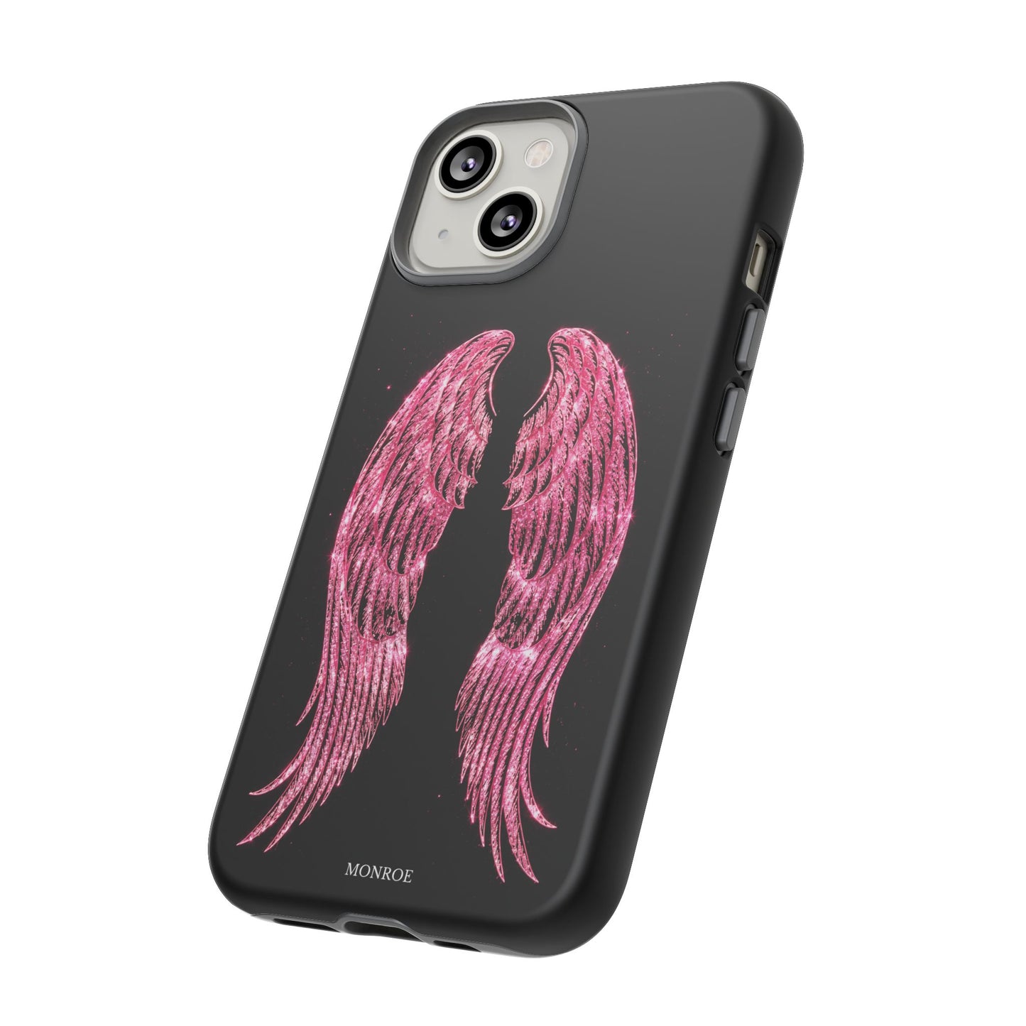 Pink Glitter Angel Tough Case