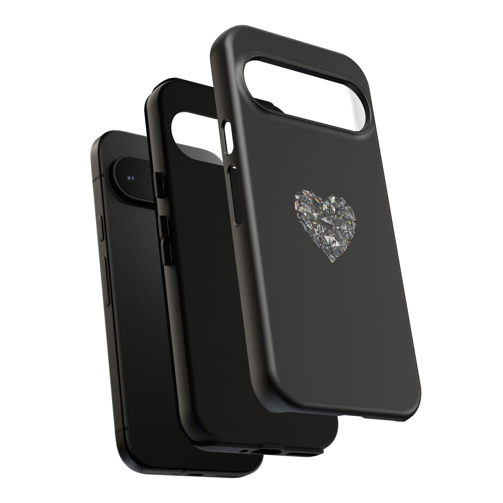 Crystal Heart Phone Case