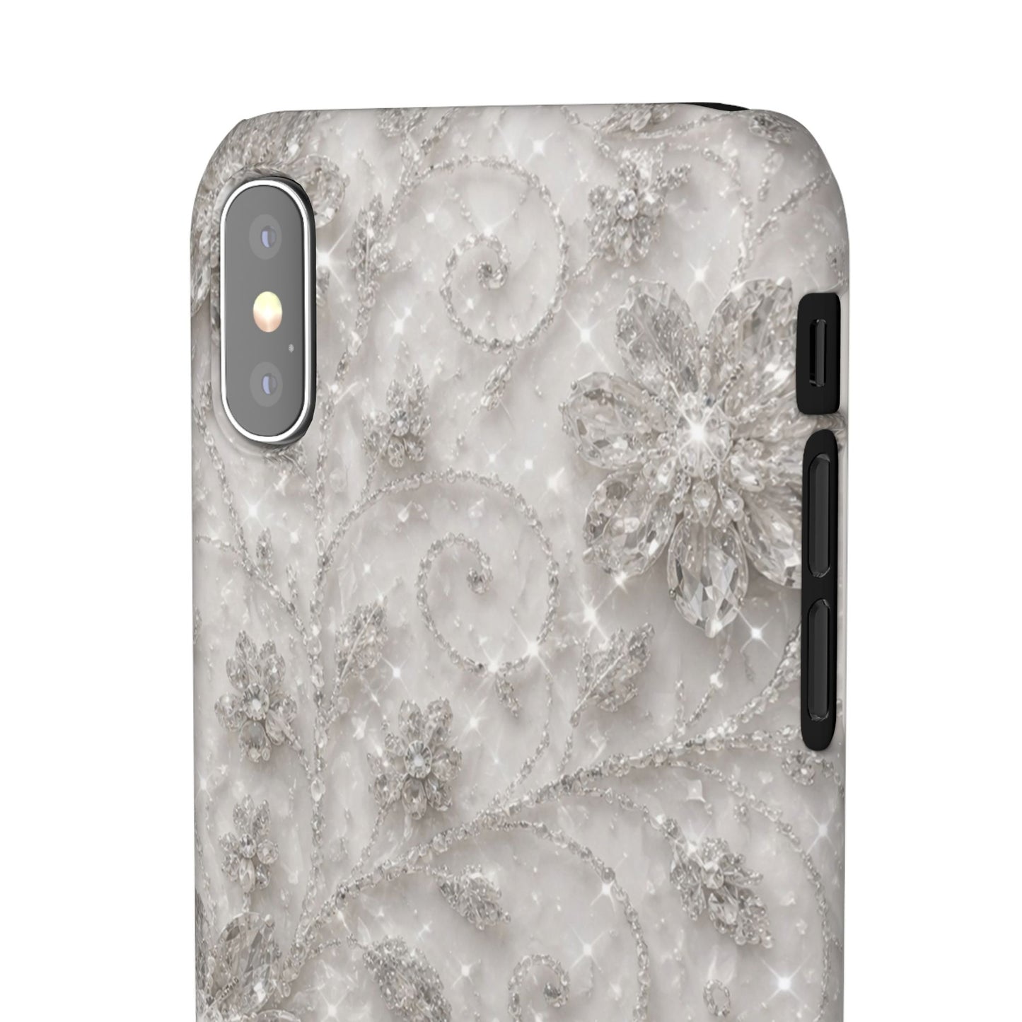 Glittery Floral Case