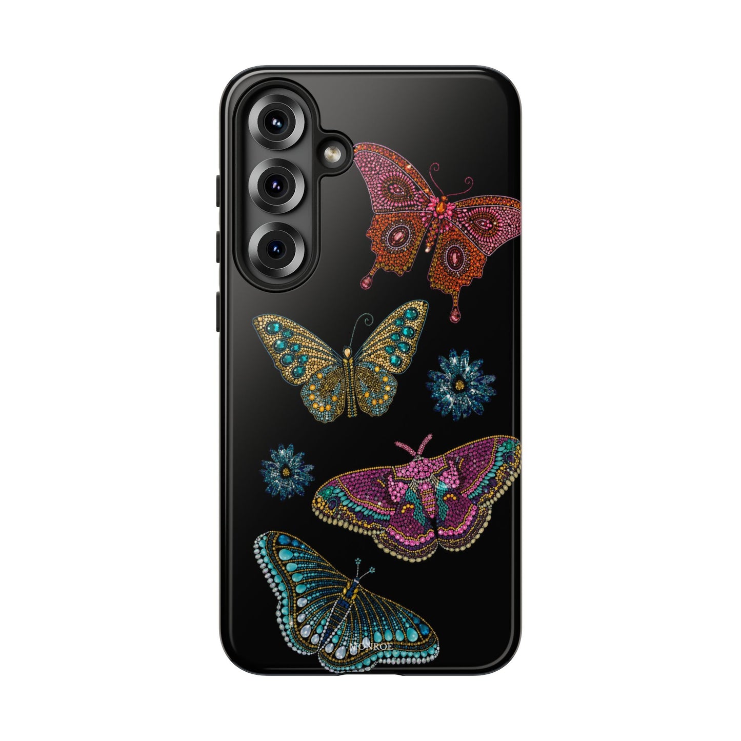 Butterfly Beaded Tough Case