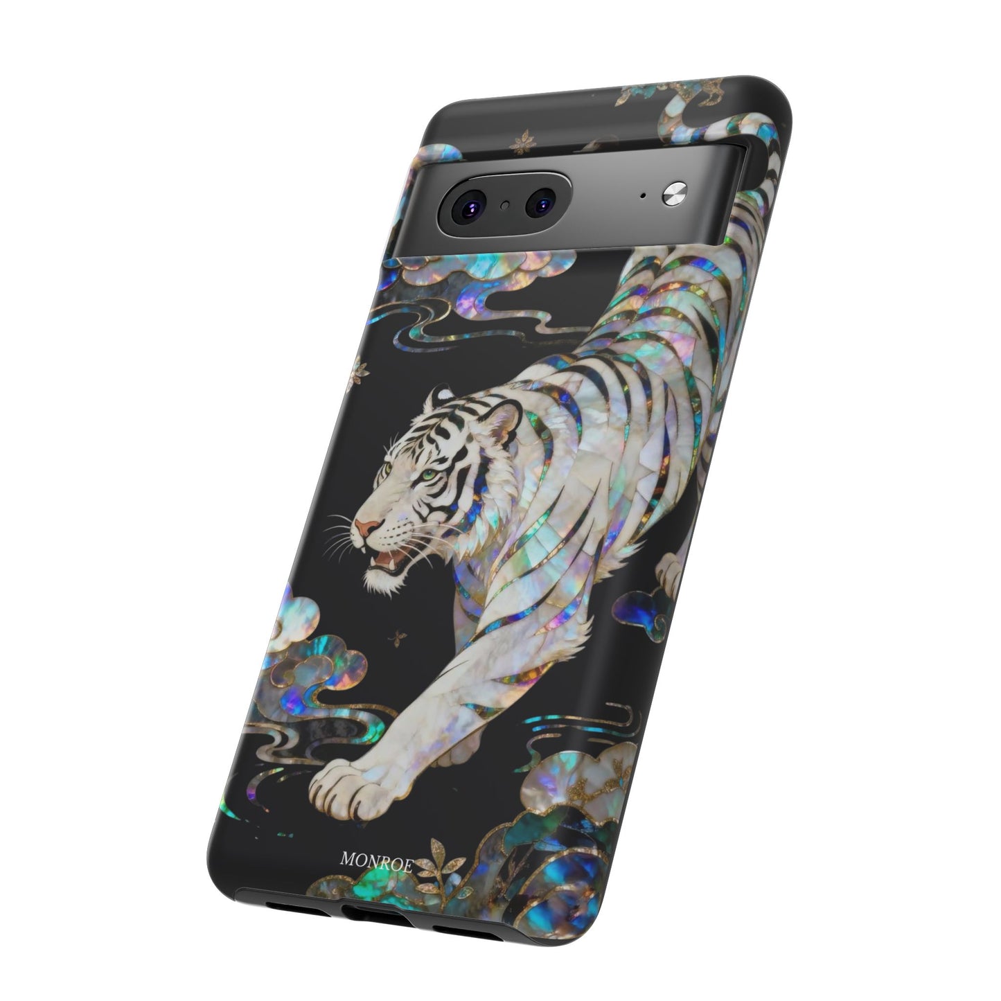 Iridescent White Tiger Tough Case