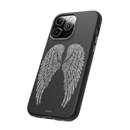 Silver Angel Wings Tough Case