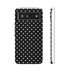 Black Polka Dot Phone Case