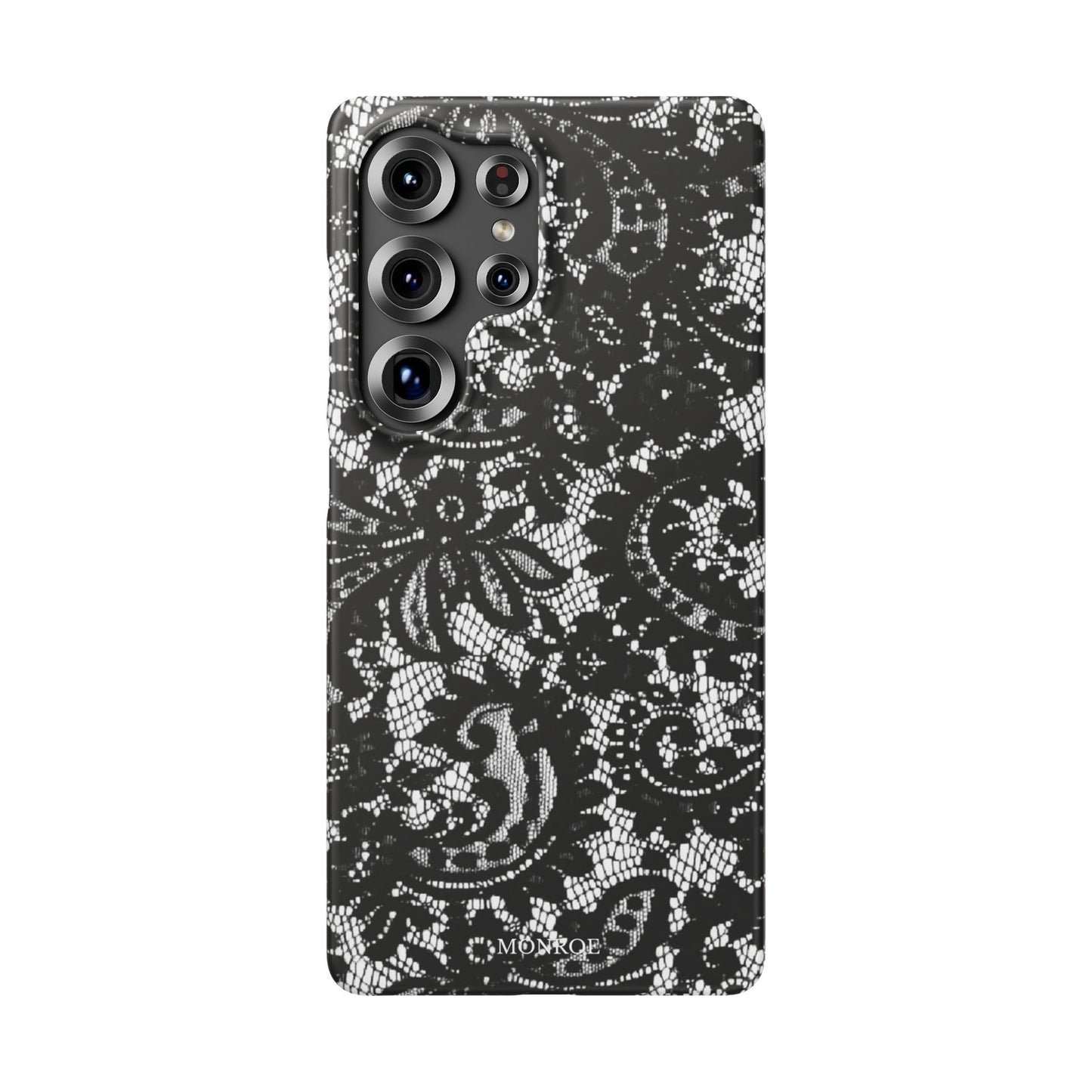 Black Lace Elegant Pattern Case