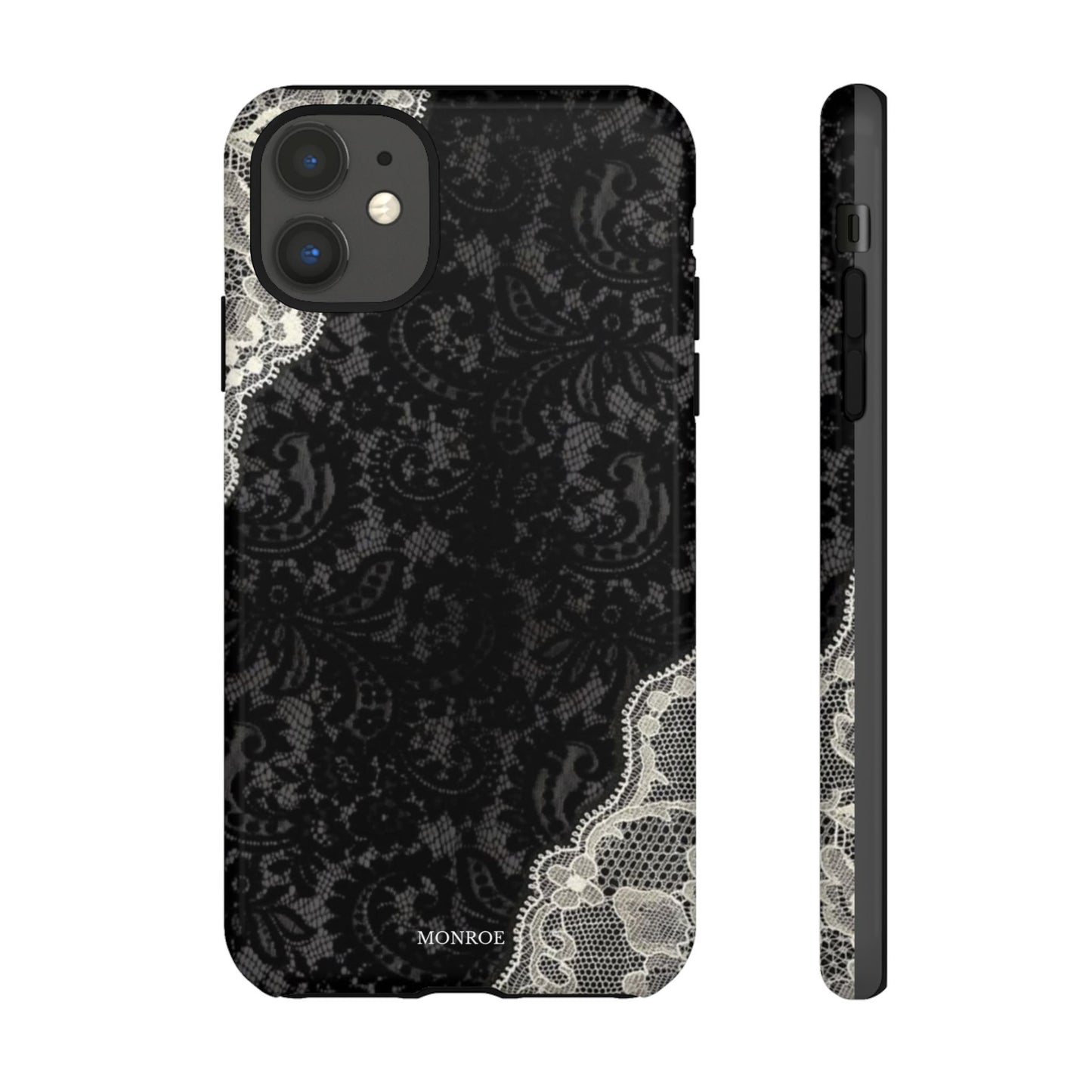 Black & White Edged Tough Case