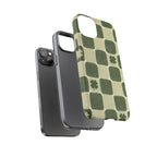 Clover Checker Tough Phone Case