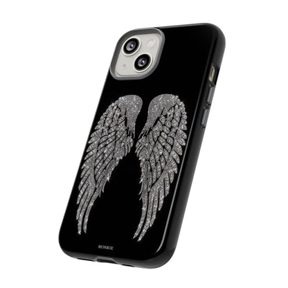 Silver Angel Wings Tough Case