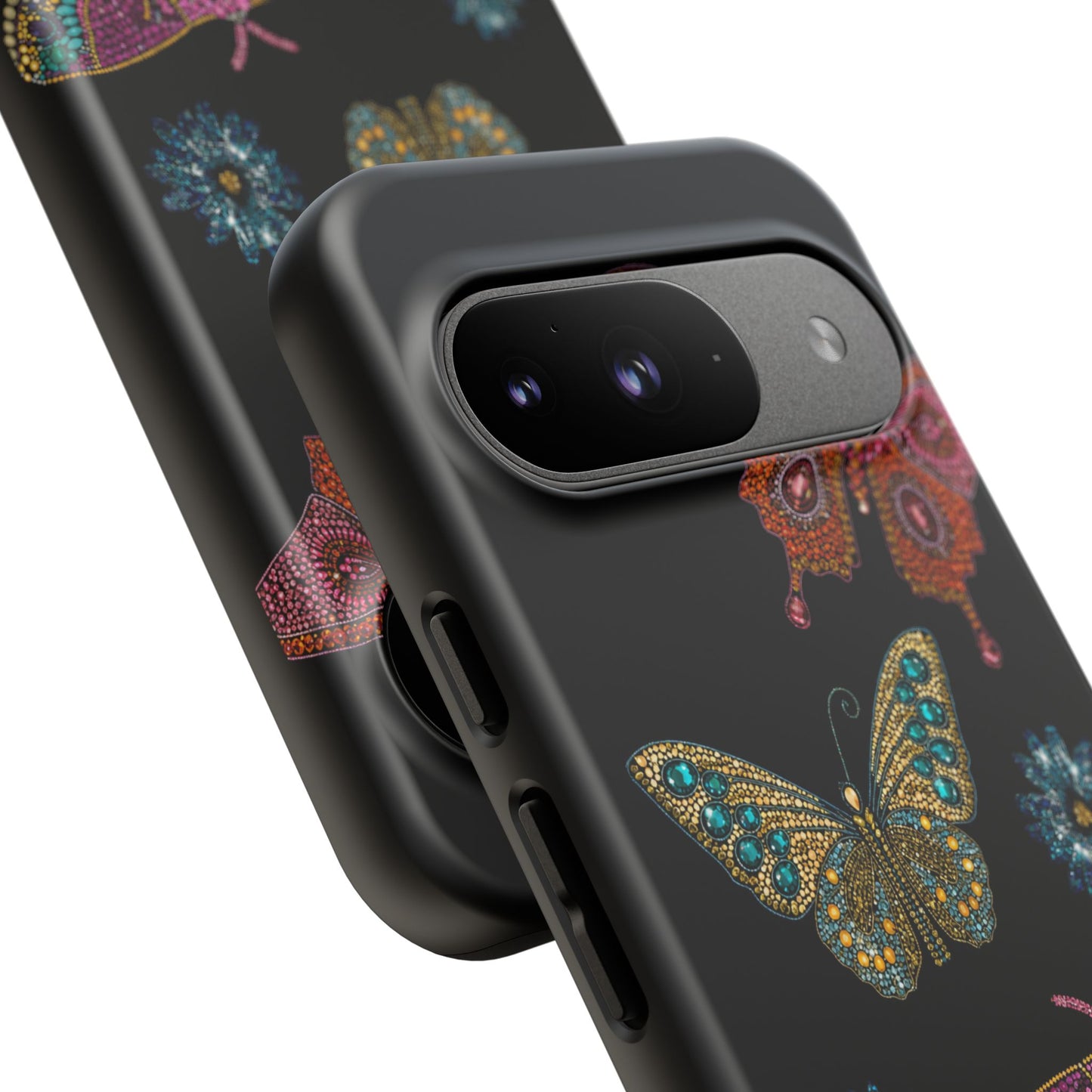 Butterfly Beaded Tough Case