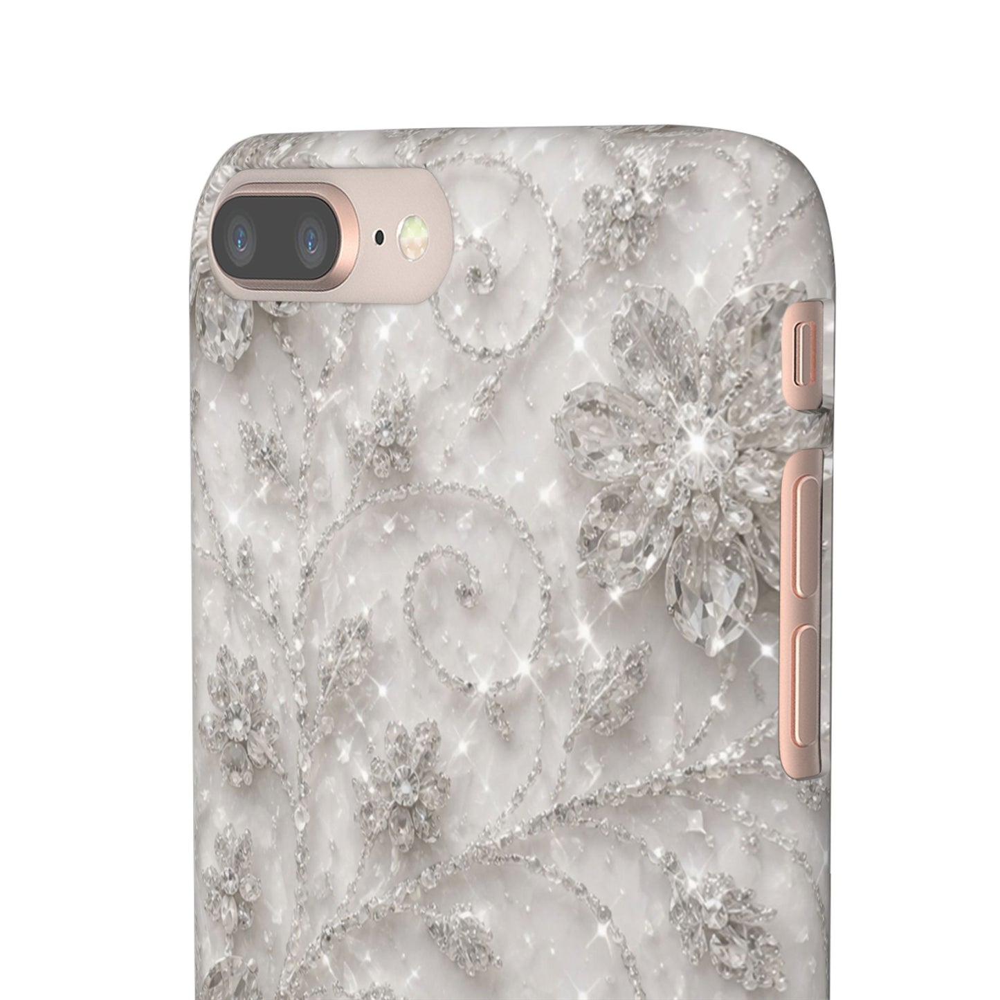 Glittery Floral Case