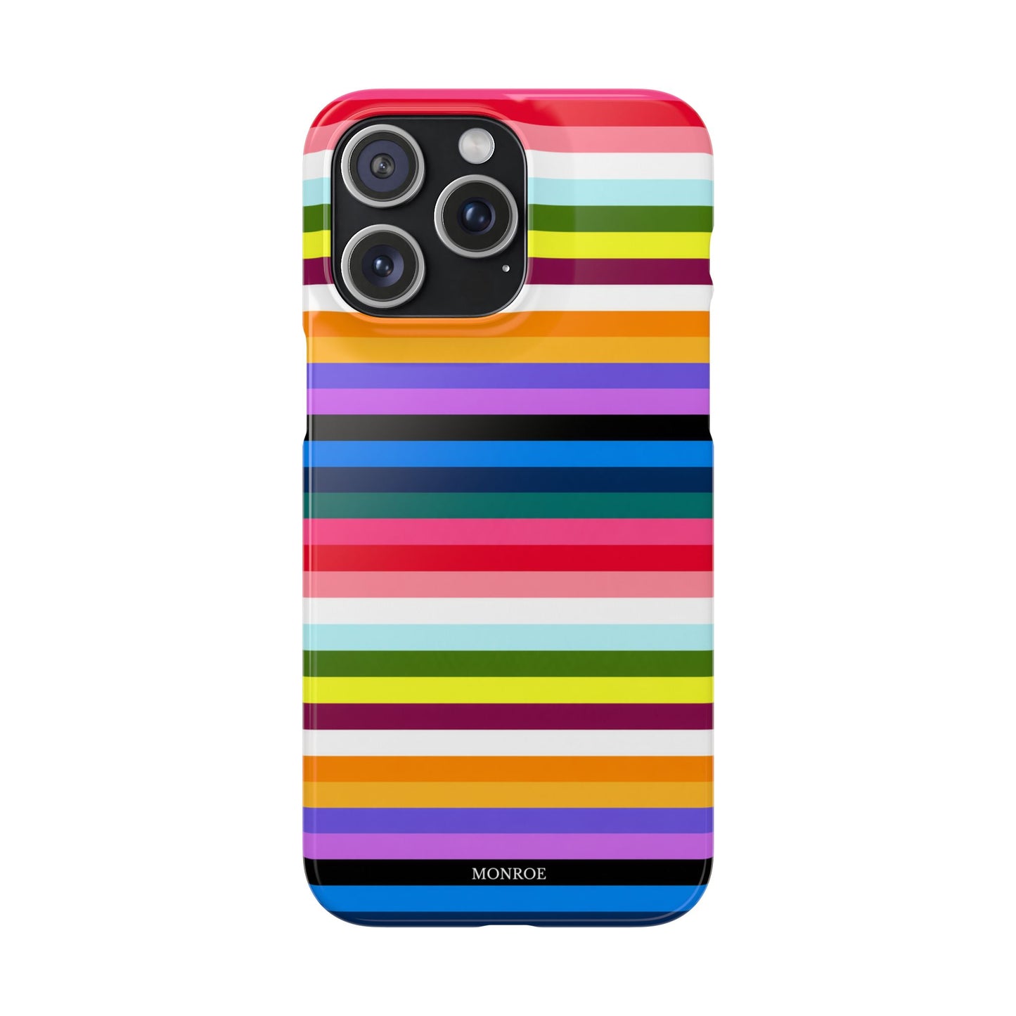 Rainbow Striped Case