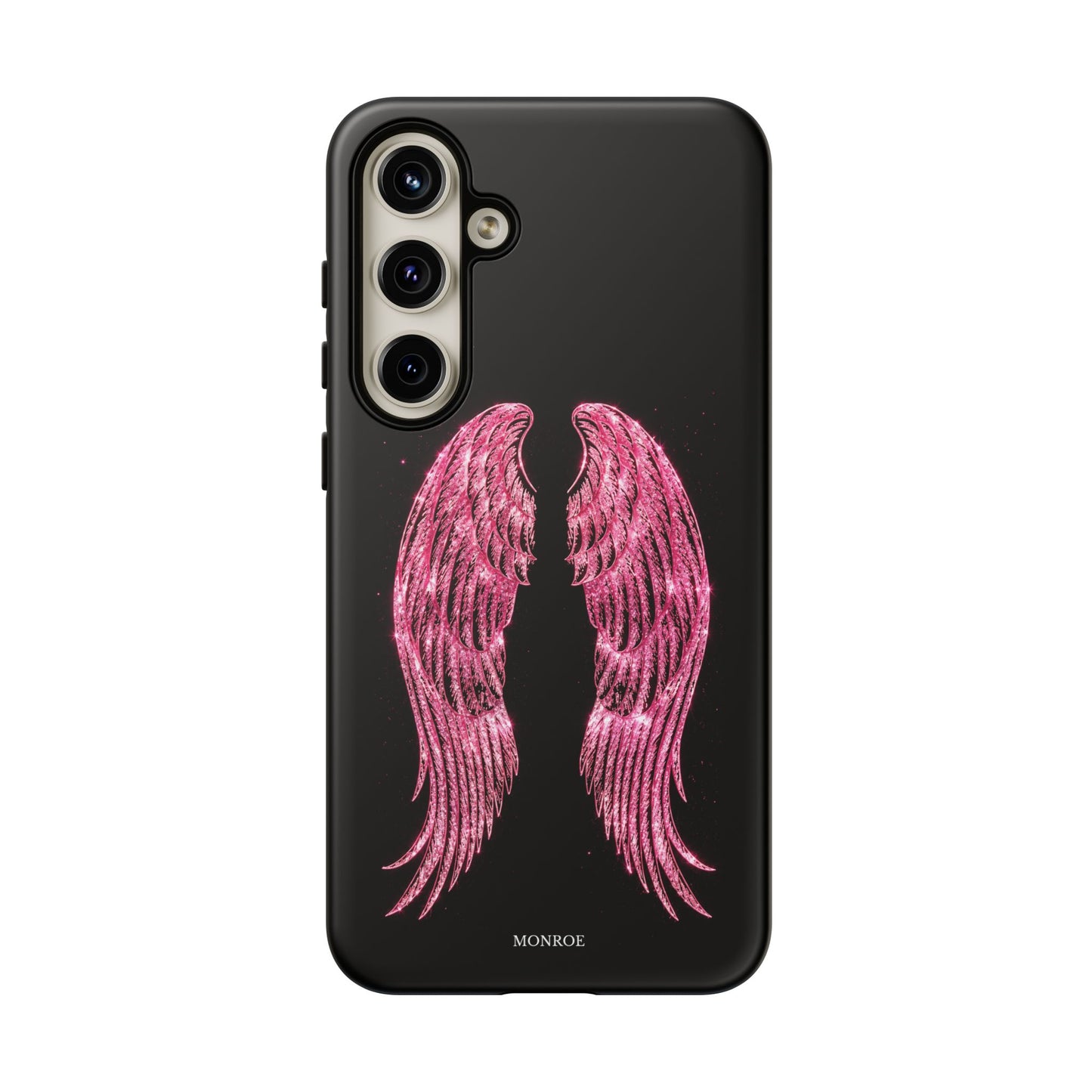Pink Glitter Angel Tough Case