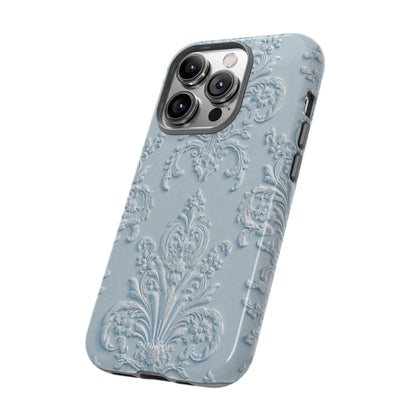 Blue Vintage Pattern Tough Case
