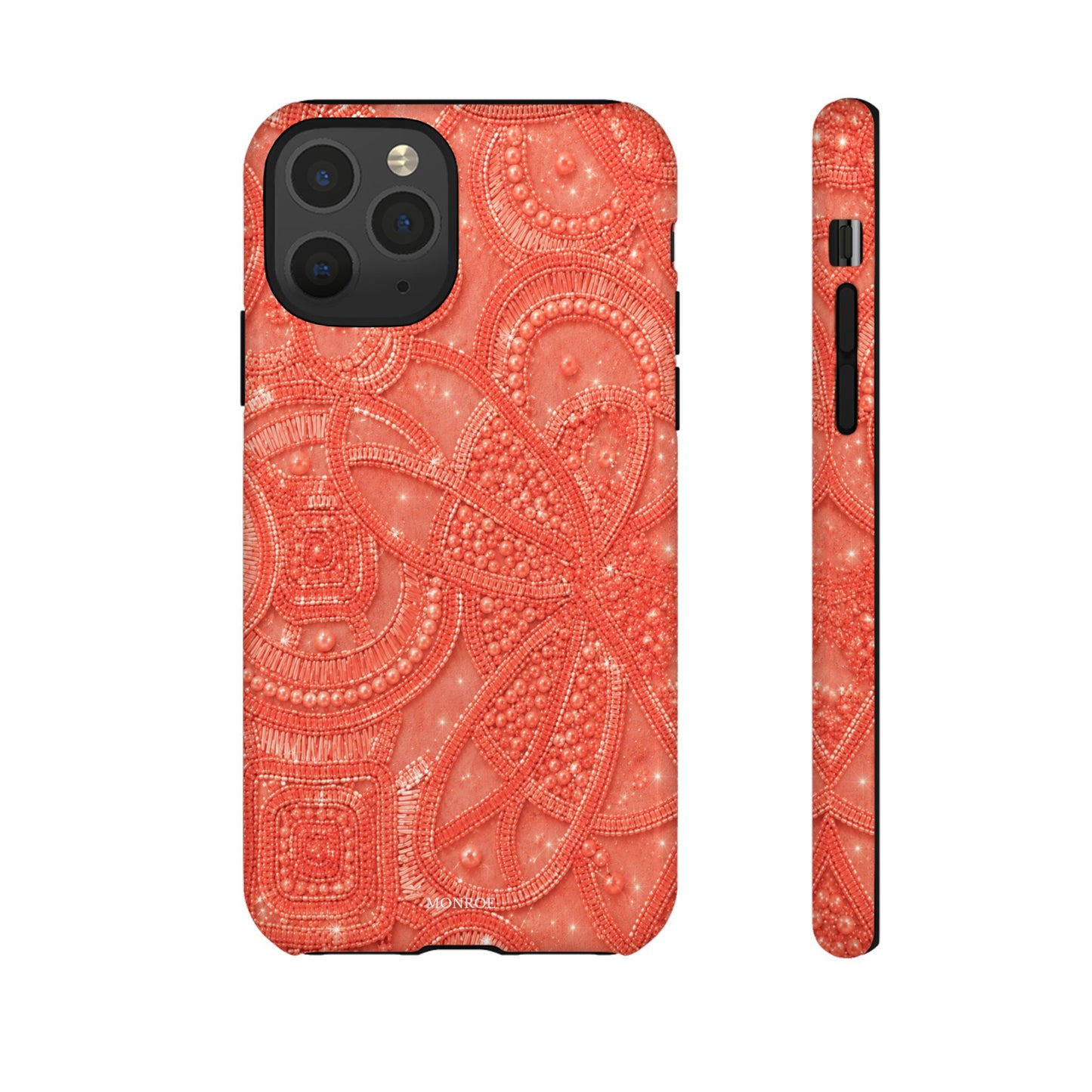 Coral Lace Tough Case
