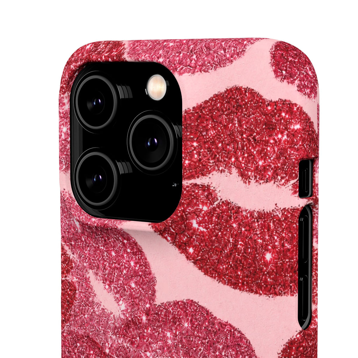Pink Glitter Kiss Case