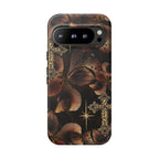 Floral Cross Pattern Tough Case