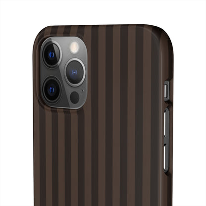 Cocoa Stripe Case