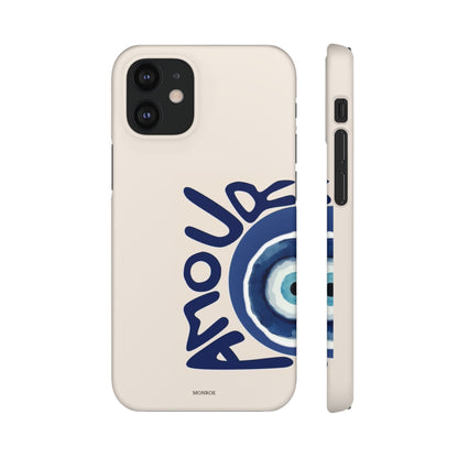 Blue Nazar Evil Eye Case