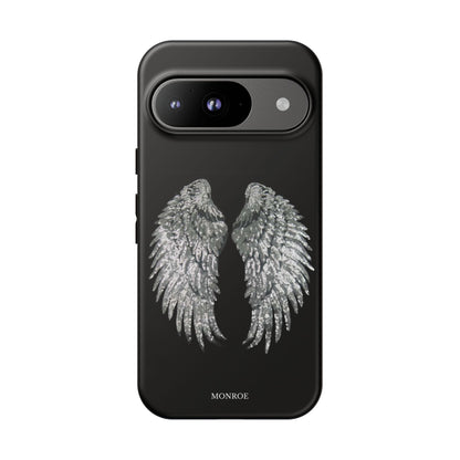 Silver Wings Black Tough Case