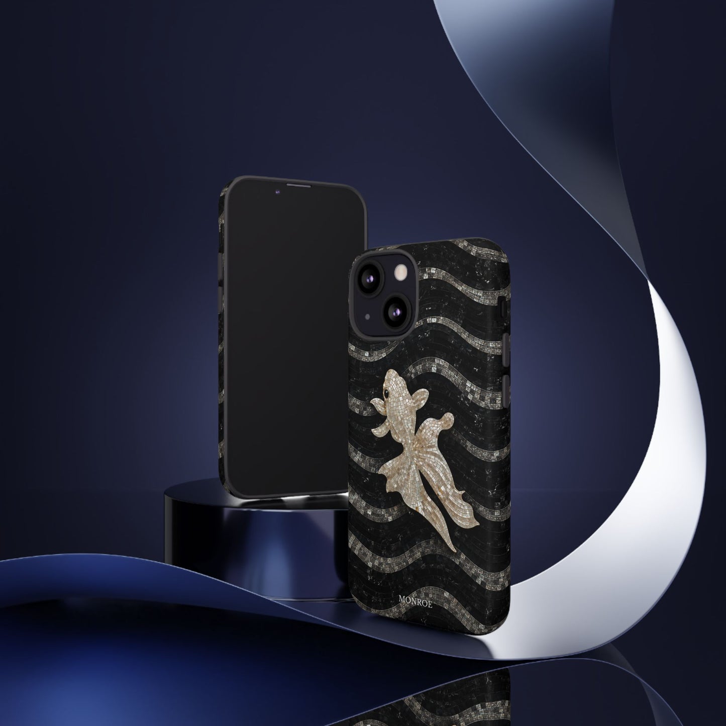 Midnight Fish Mosaic Case