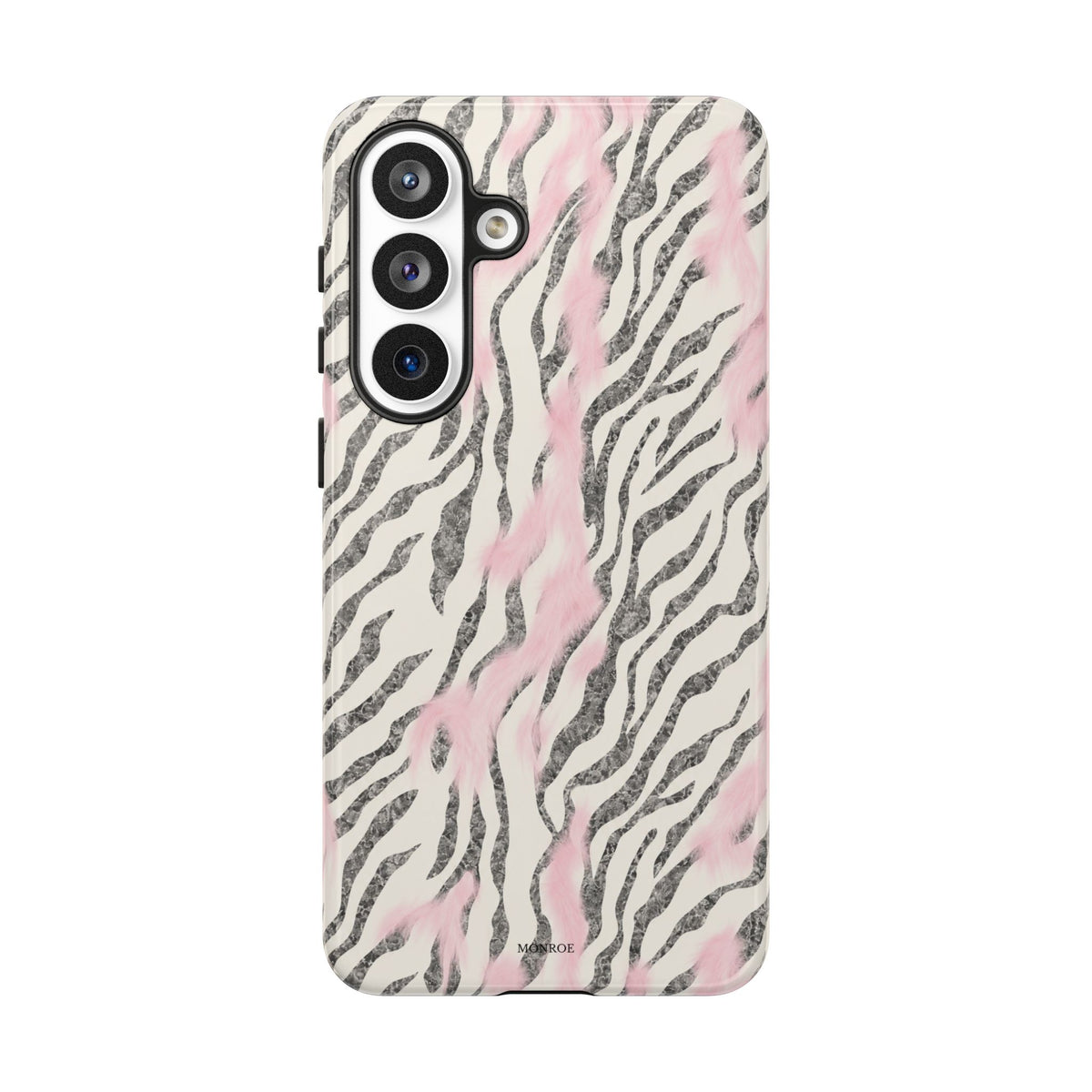 Light Pink Zebra Tough Case