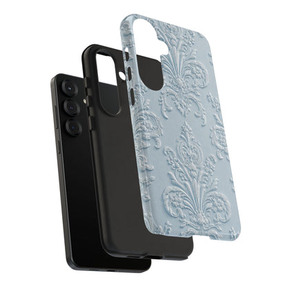 Blue Vintage Pattern Tough Case