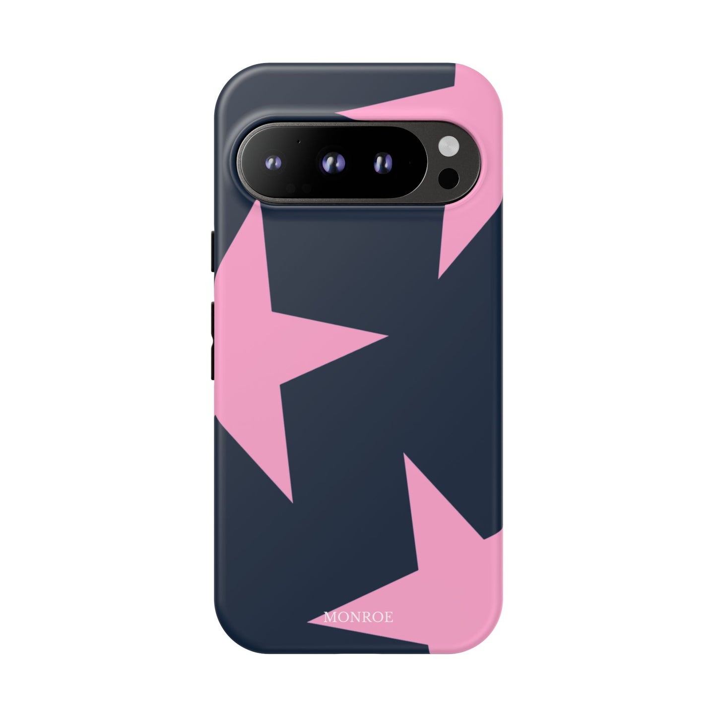 Navy & Pink Star Tough Cover