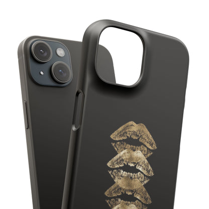 Gold Kiss Stack Case