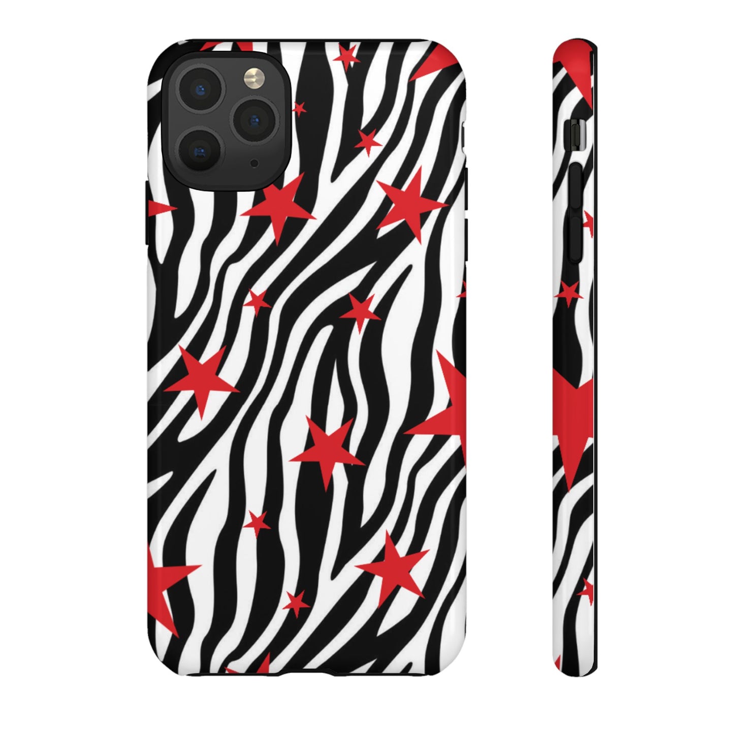 Zebra Red Stripes Tough Case