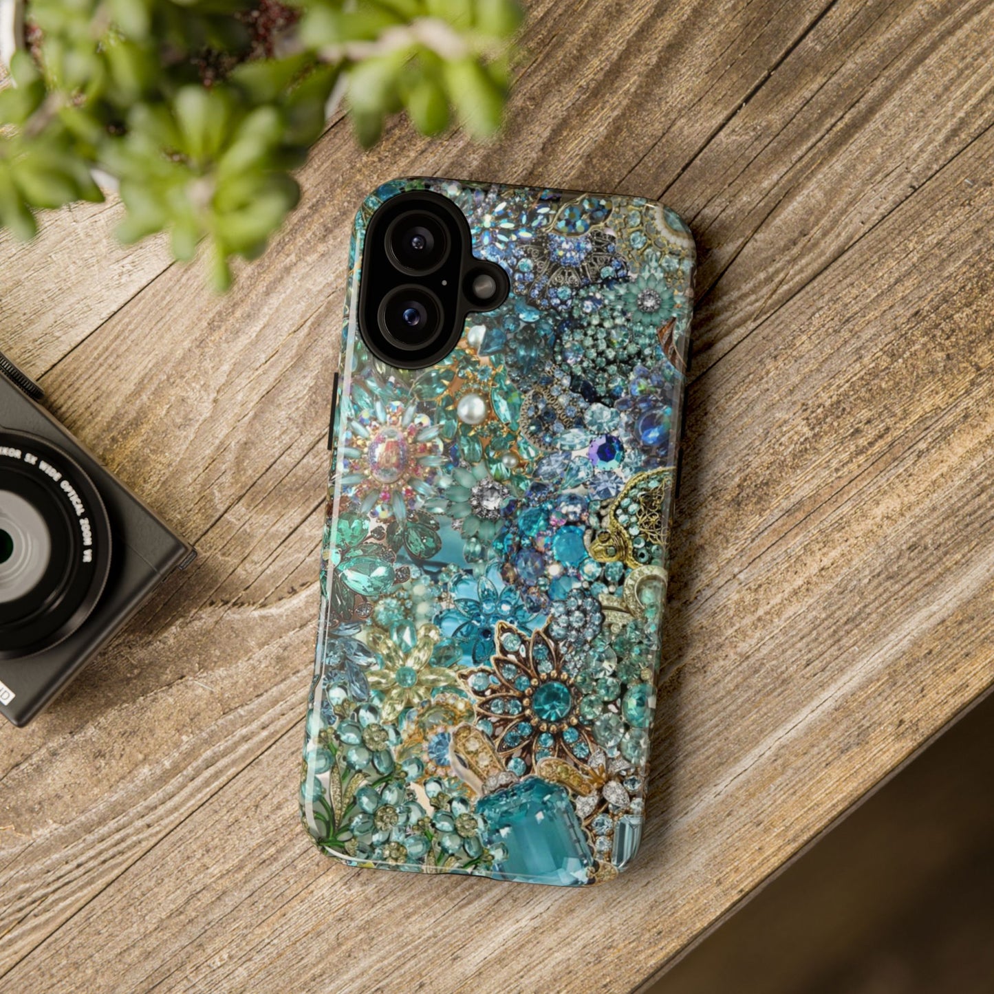 Turquoise Jewel Case