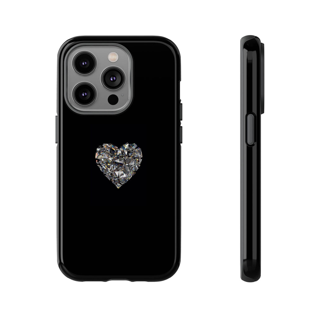 Crystal Heart Phone Case