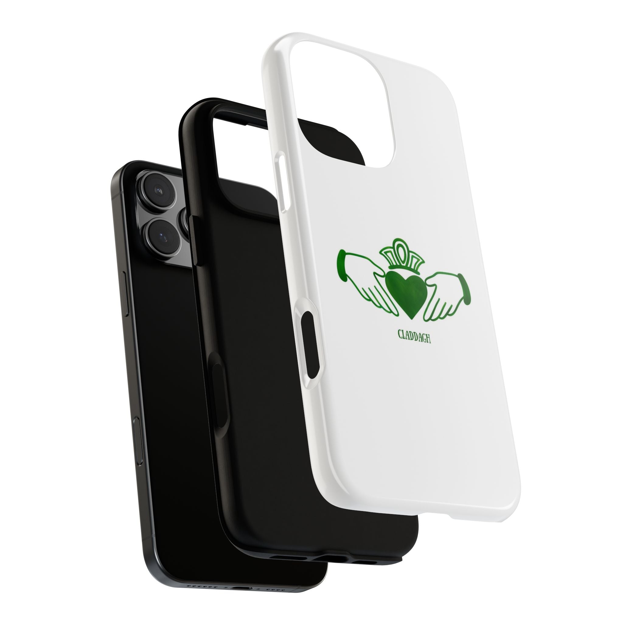 Irish Claddagh Symbol Green Tough Case