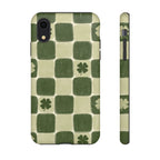 Clover Checker Tough Phone Case