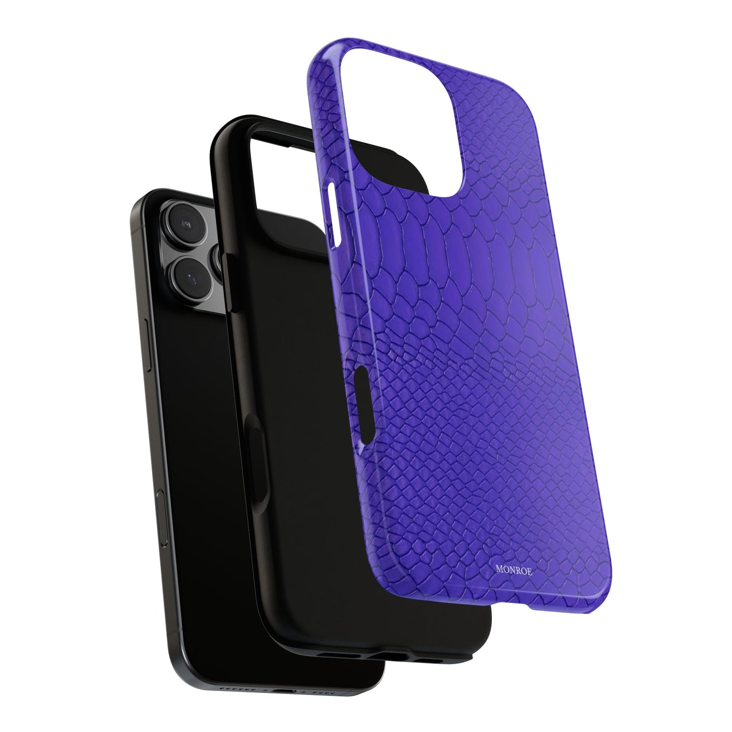 Dark Purple Snake Tough Case