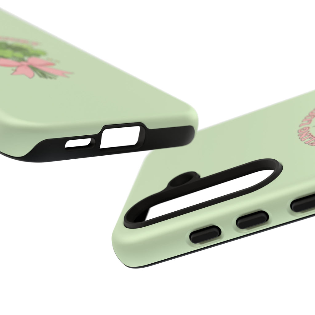 ‘Feeling Lucky' Clover Bouquet Tough Phone Case