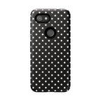Black Polka Dot Phone Case