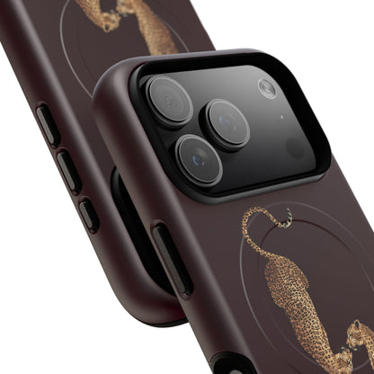 Burgundy Leopard Duo MagSafe Case