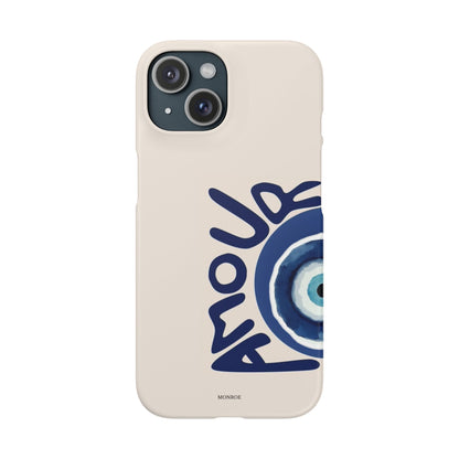 Blue Nazar Evil Eye Case