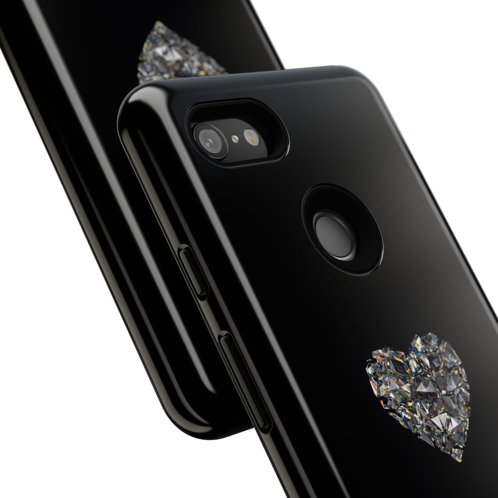Crystal Heart Phone Case
