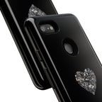Crystal Heart Phone Case