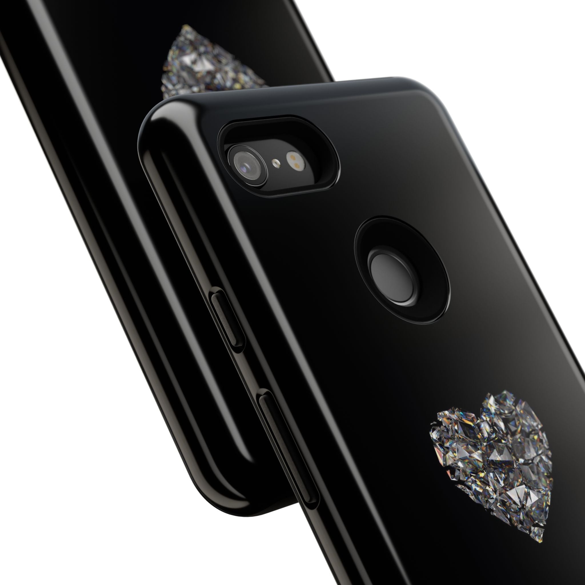 Crystal Heart Phone Case