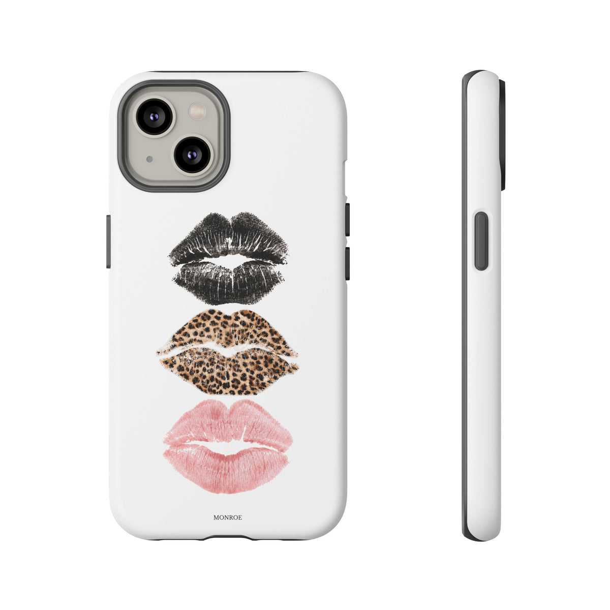 Leopard Glam Lip Tough Case