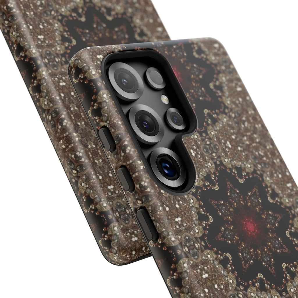 Brown Mandala Tough Protective Case