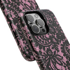 Pink Lace Pattern Tough Phone Case