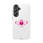 Pink Irish Claddagh Symbol Tough Phone Case
