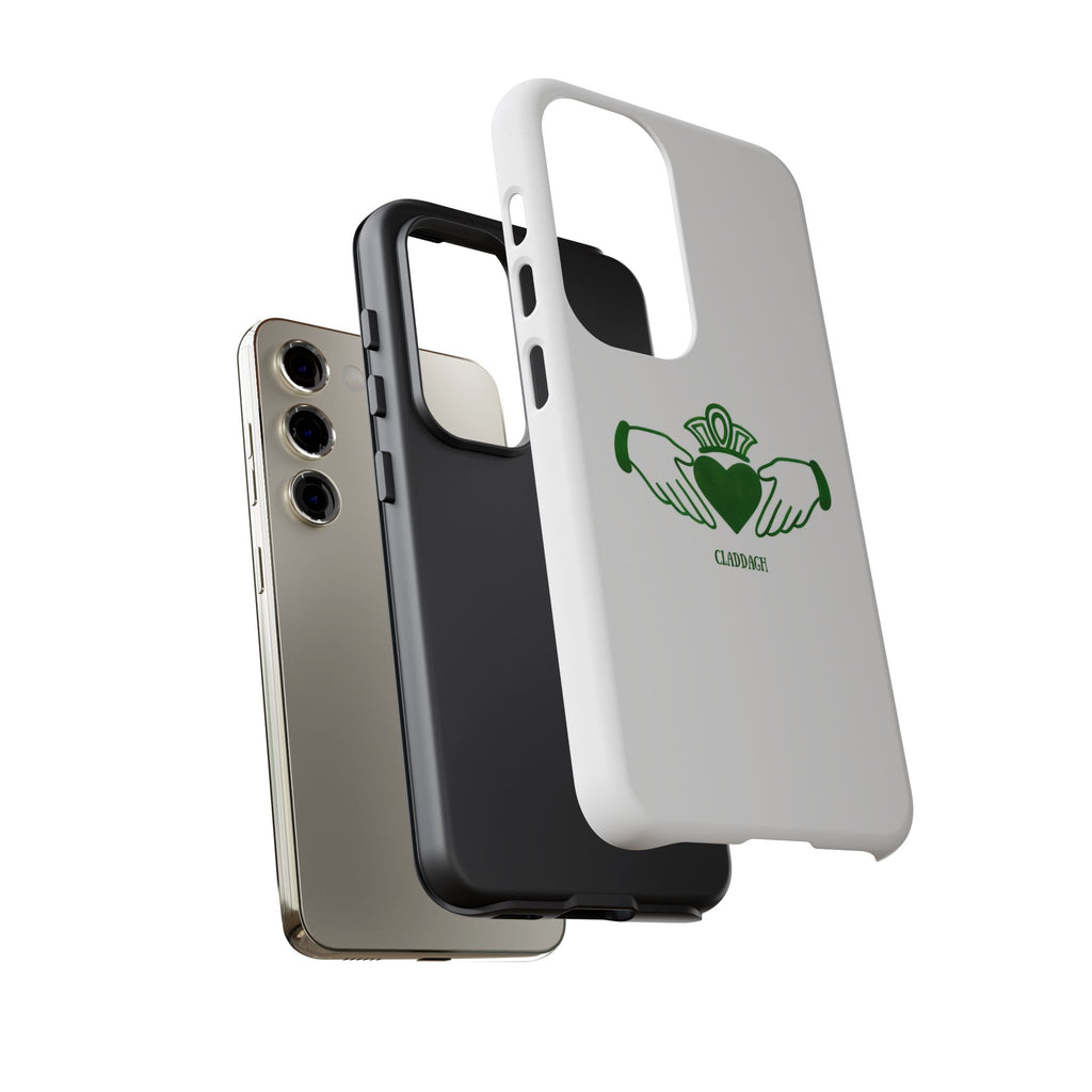 Irish Claddagh Symbol Green Tough Case