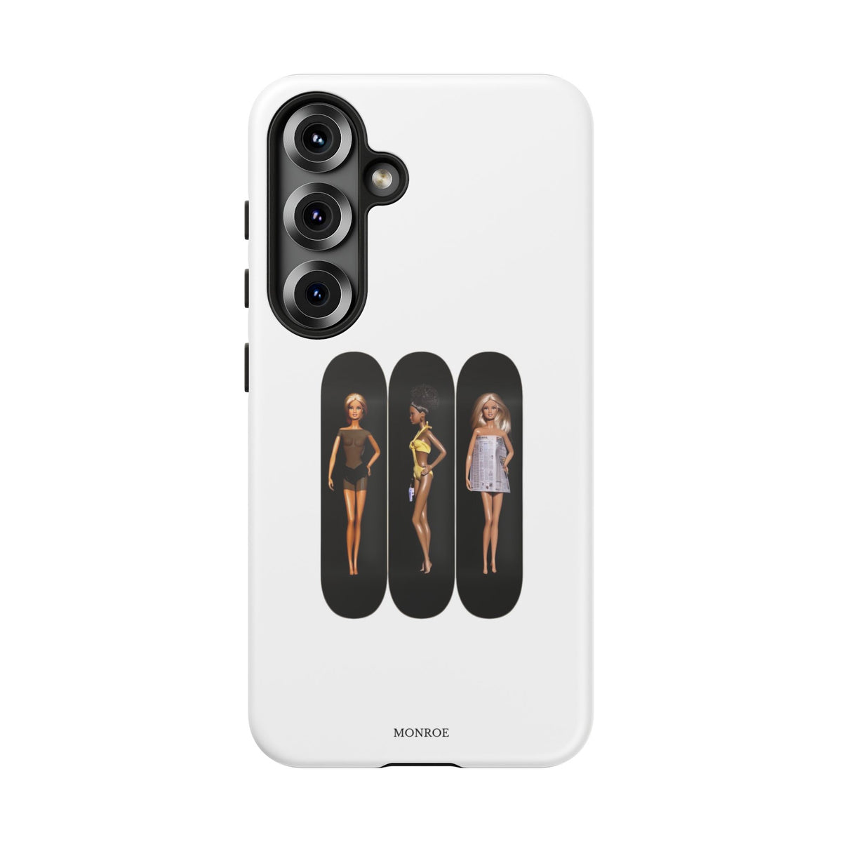 Retro Doll Skateboard Tough Case