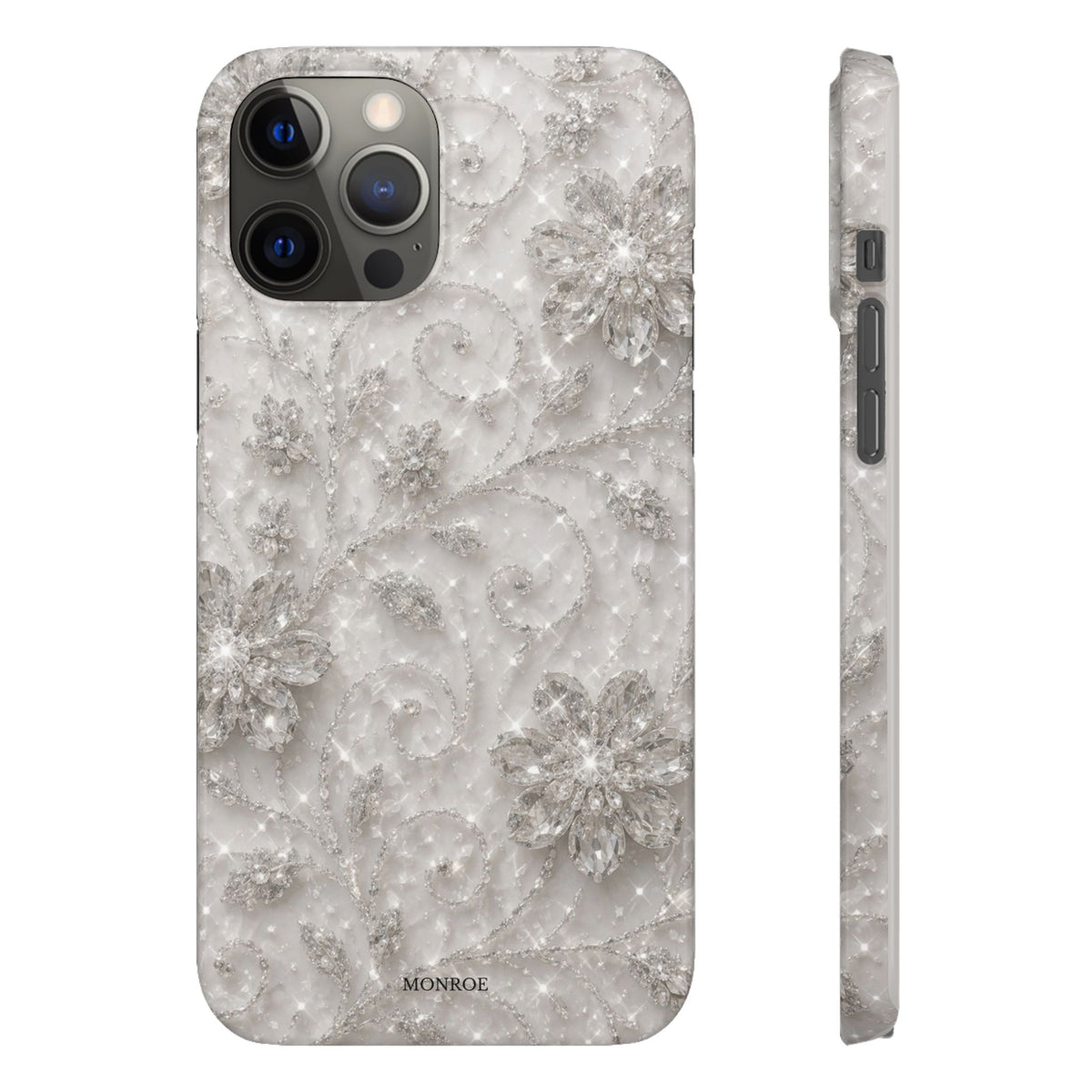 Glittery Floral Case